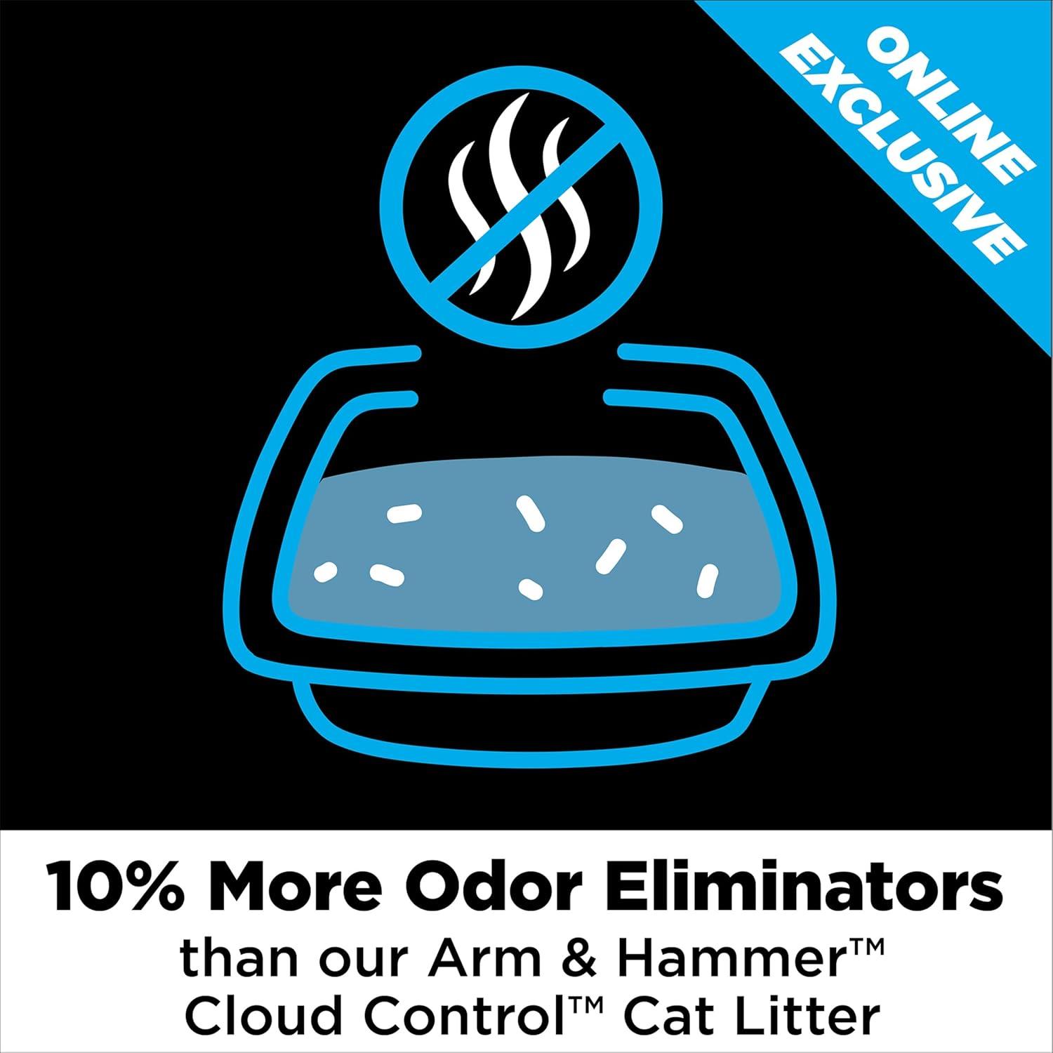 imageARM ampamp HAMMER Clump ampamp Seal SLIDE Platinum MultiCat Clumping Cat Litter 14Day Odor Control EZ Clean Technology 37 lbs No Scrubbing Powerful Odor EliminatorCloud Control Platinum Clumping