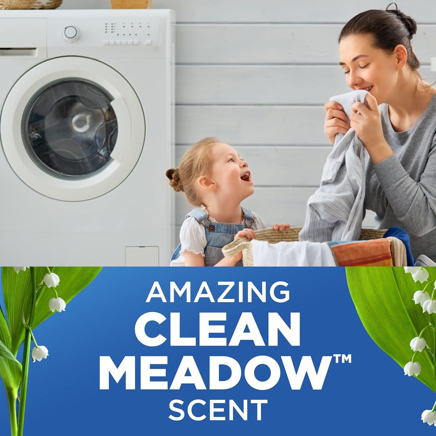 imageARM ampamp HAMMER Plus OxiClean Clean Meadow 77 Loads Liquid Laundry Detergent 1005 fl oz1005 Fl Oz Pack of 2