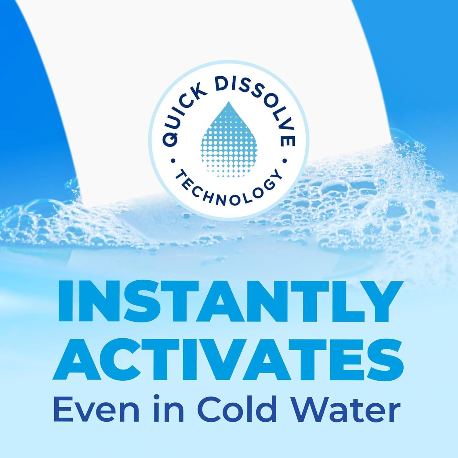 imageARM ampamp HAMMER Power Sheets Laundry Detergent Fragrance Free No Dyes or Perfumes Lightweight and TravelFriendly 35 Count Up to 70 Small Loads