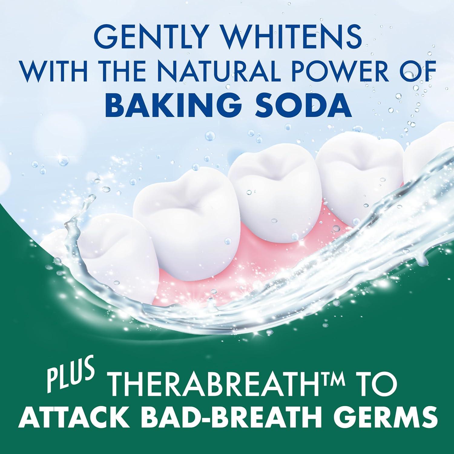 imageARM ampamp HAMMER Toothpaste Plus TheraBreath Breath Fresheners ICY Mint Flavor Teeth Whitening Toothpaste Anticavity Fluoride for Bad Breath 55 Oz Pack of 2Fresheners