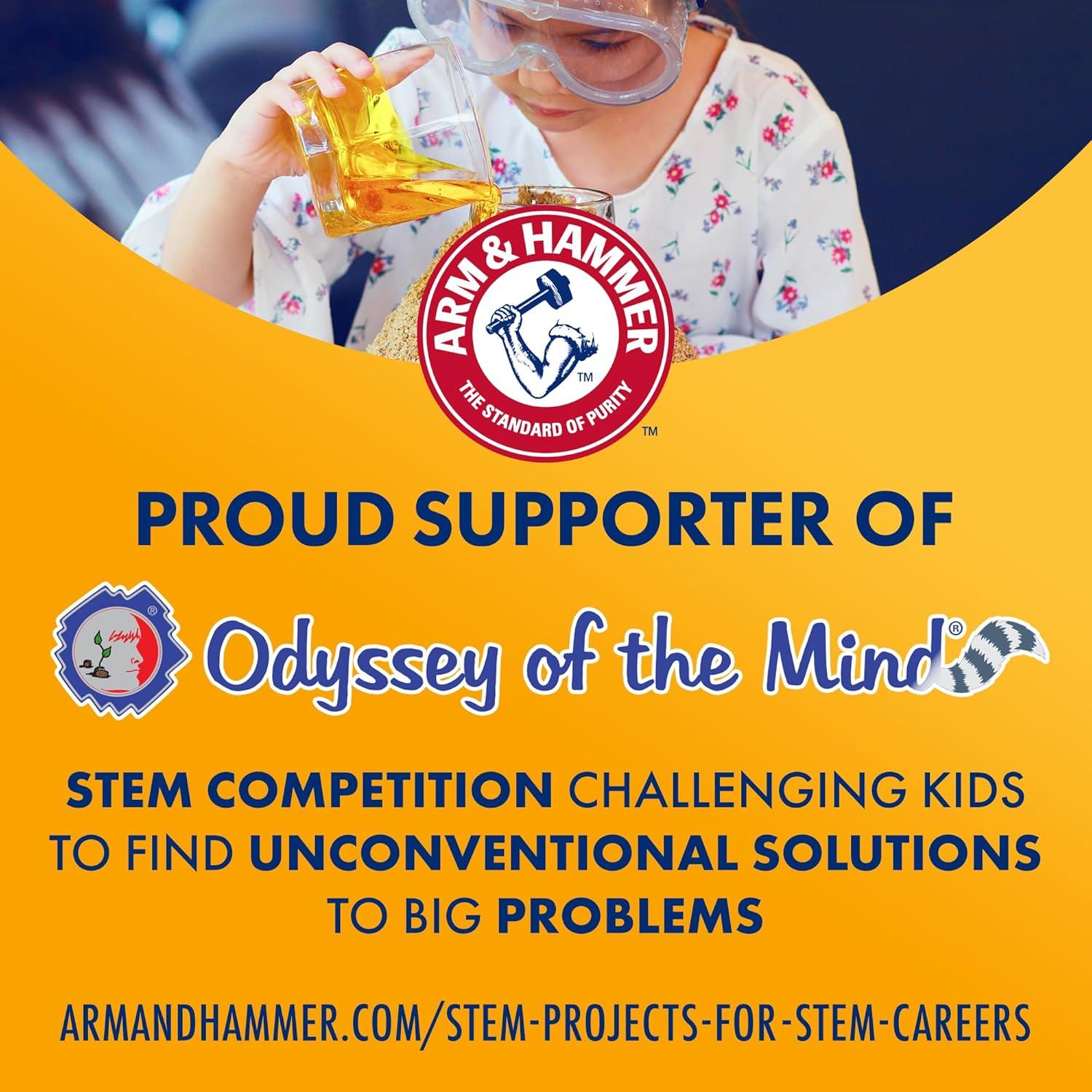 imageArm ampamp Hammer Baking Soda FridgenFreezer Odor Absorber Orange 14 oz Pack of 12FridgenFreezer Odor Absorber 12 pack