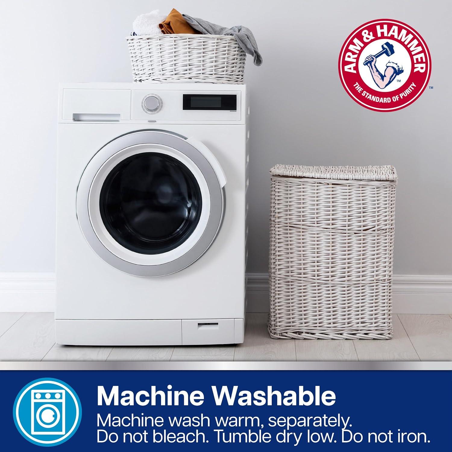 imageArm ampamp Hammer Cooling Comfort Zippered Body Pillow Cover 20 x 54 WhiteBody Pillow