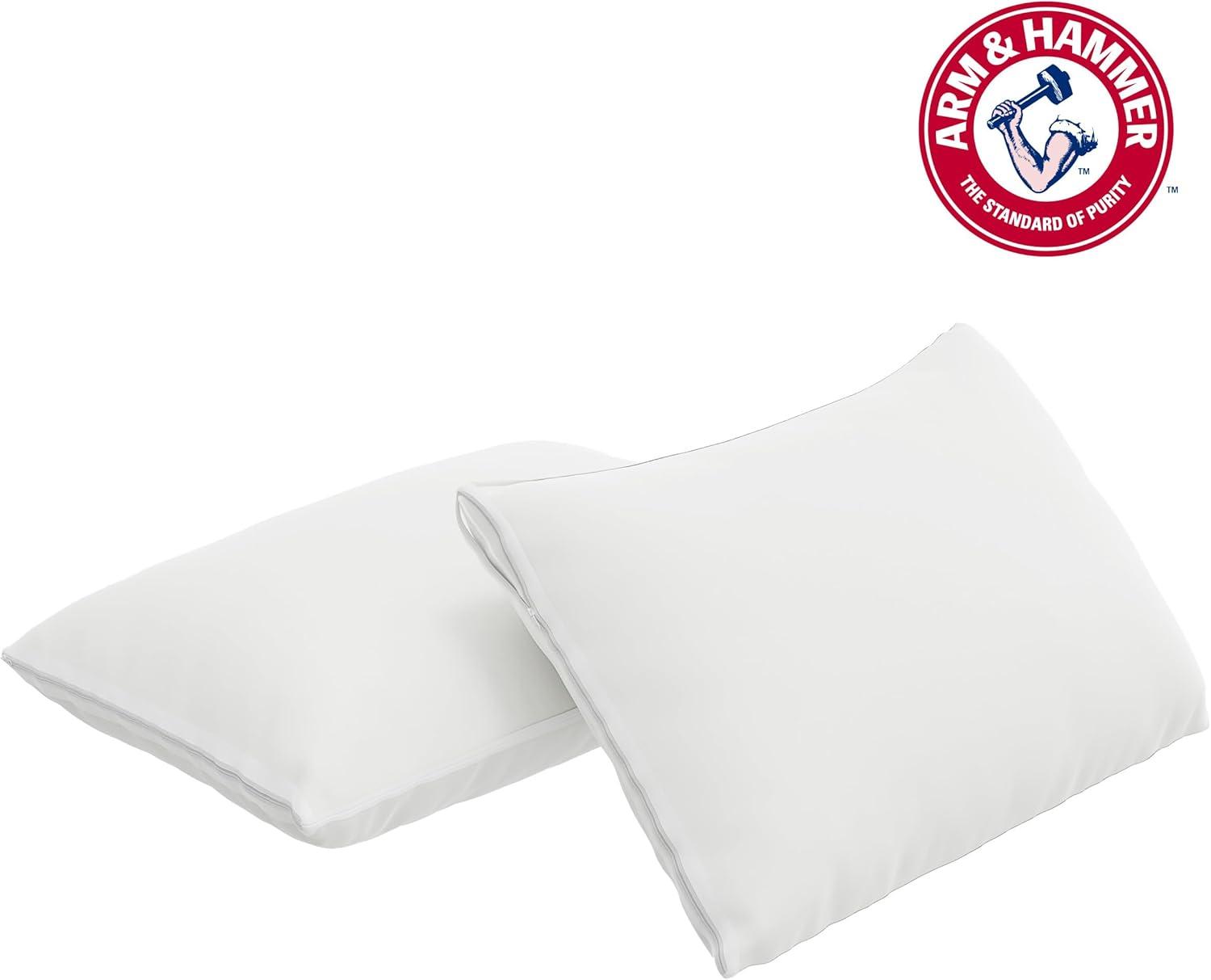 imageArm ampamp Hammer Cooling Comfort Zippered Body Pillow Cover 20 x 54 WhiteKing