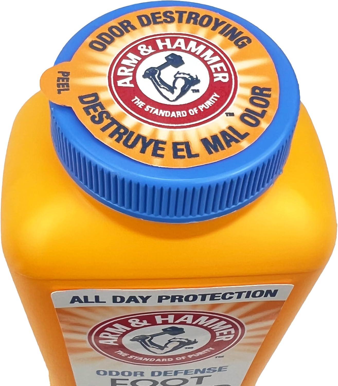 imageArm ampamp Hammer Foot Powder for Shoes ampamp Feet TalcFree Odor ampamp Moisture Control for Men ampamp Women 7 oz 1 Pack7 Ounce Pack of 1