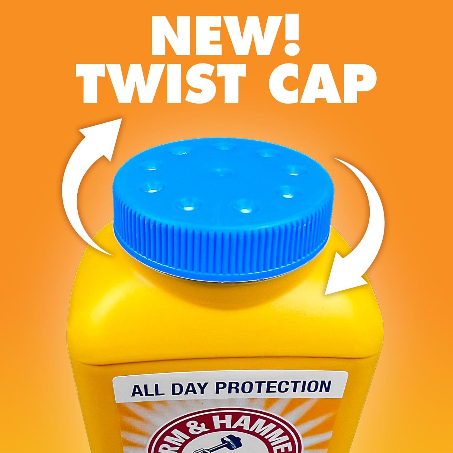 imageArm ampamp Hammer Foot Powder for Shoes ampamp Feet TalcFree Odor ampamp Moisture Control for Men ampamp Women 7 oz 1 Pack7 Ounce Pack of 3