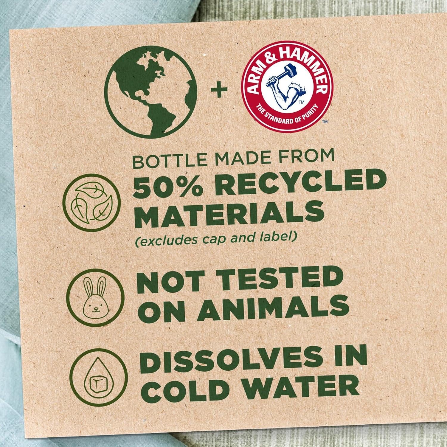 imageArm ampamp Hammer InWash Scent Booster Purifying Waters 24 oz Pack of 4Purifying Waters