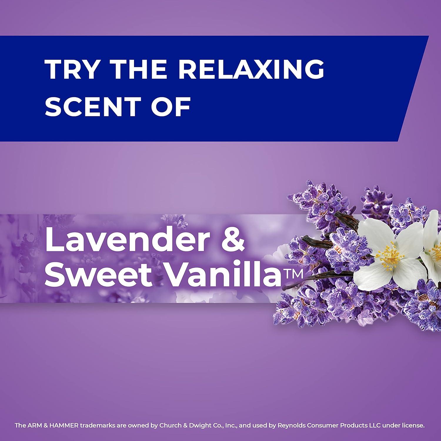 imageHefty Small Trash Bags Fabuloso Scent 4 Gallon 34 Countlavender