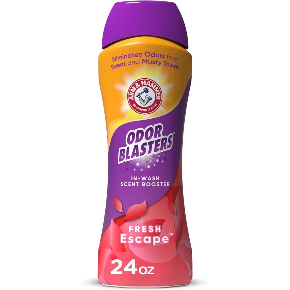imageARM ampamp HAMMER Odor Blasters InWash Scent Booster Laundry Scent Booster Fresh Escape scent 24 Oz
