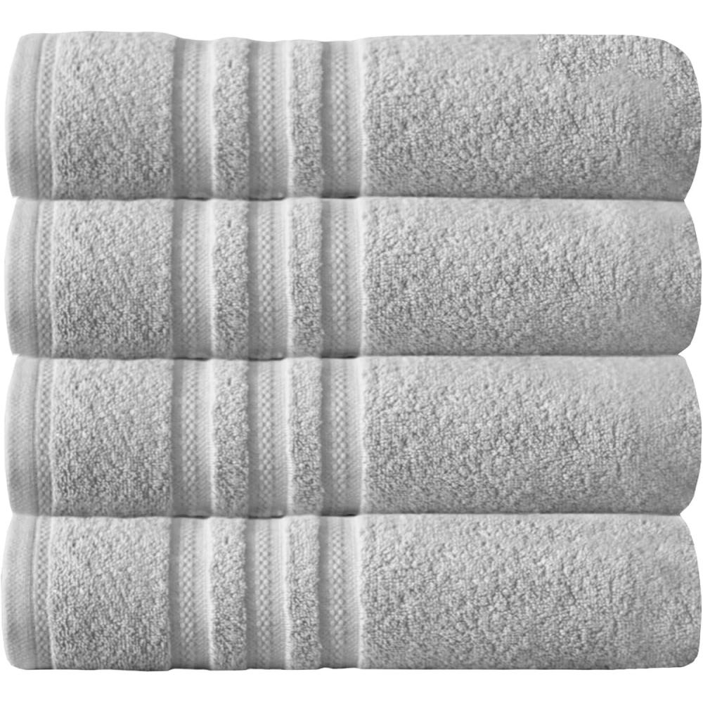 imageArm ampamp Hammer Performance Bath Towels 4 Piece KhakiLight Grey