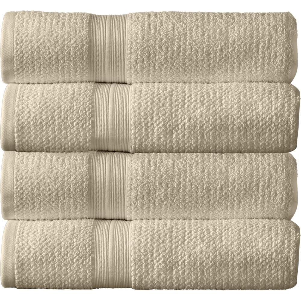 imageArm ampamp Hammer Quick Dry Bath Towels 4 Piece Dark BlueKhaki