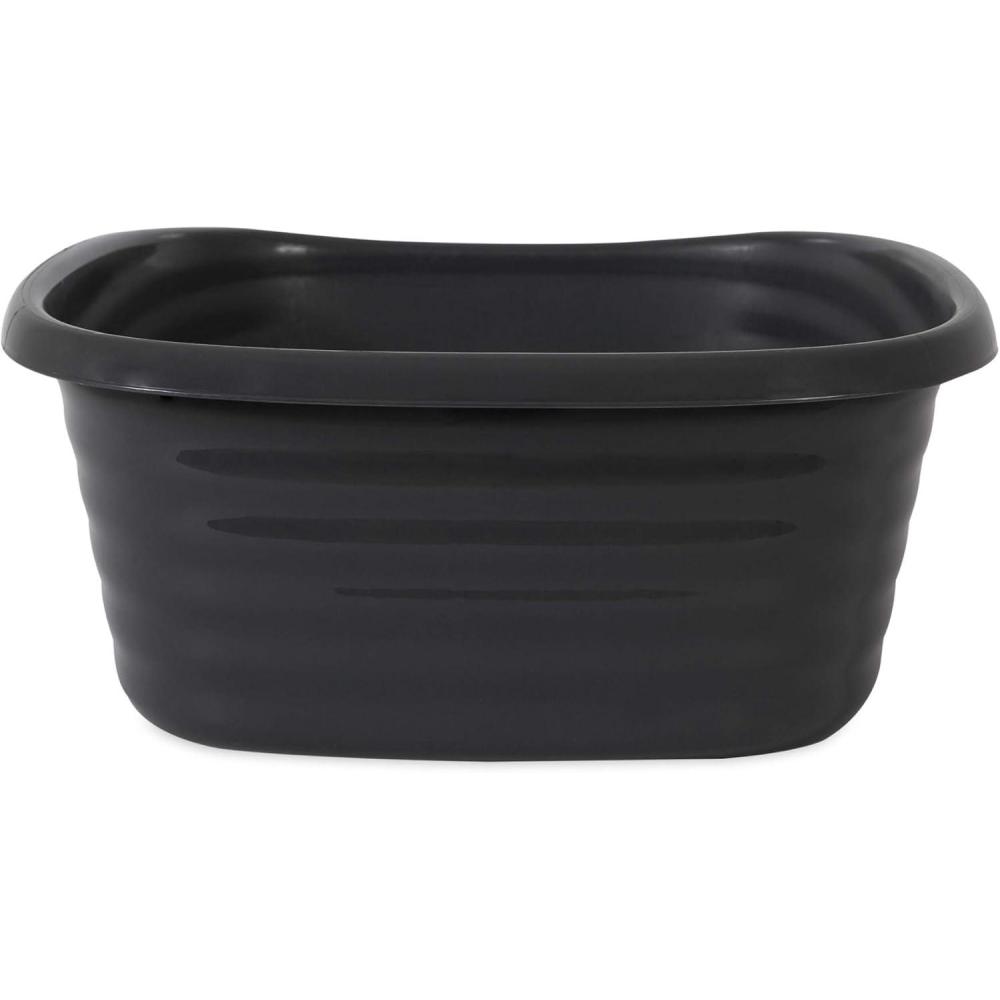 imageArm ampamp Hammer Simply Recycled Plastic Cat Litter Pan Large Black  Durable EasyClean Litter Box Made with Recycled Materials  Odor Control ampamp Sustainable Design