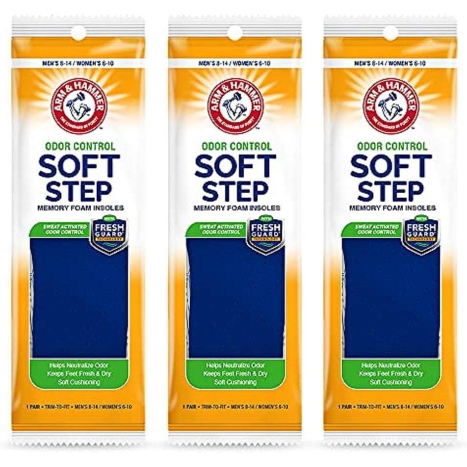 imageArm ampamp Hammer Soft Step Memory Foam Insoles M 814W 6103 pair