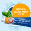 ARM & HAMMER Advance White Toothpaste, Teeth Whitening Baking Soda Toothpaste with Stain Defense Technology and Fluoride, Clean Mint Flavor, 6.0 Oz (4 Pack)(6 Ounce (Pack of 4))