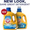 ARM & HAMMER Clean & Simple, 77 Loads Liquid Laundry Detergent, 100.5 Fl oz