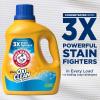 ARM & HAMMER Plus OxiClean Clean Meadow, 77 Loads Liquid Laundry Detergent, 100.5 fl oz(100.5 Fl Oz (Pack of 1))