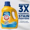 ARM & HAMMER Plus OxiClean Fresh Scent, 77 Loads Liquid Laundry Detergent, 100.5 Fl oz(Fresh Scent)