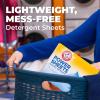 ARM & HAMMER Power Sheets Laundry Detergent, Fresh Breeze Scent, No Mess, Lightweight and Travel-Friendly, 35 Count, Up to 70 Small Loads