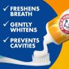 ARM & HAMMER Toothpaste Plus TheraBreath Breath Fresheners, ICY Mint Flavor, Teeth Whitening Toothpaste, Anticavity Fluoride for Bad Breath, 5.5 Oz (Pack of 2)(Fresheners)