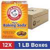 Arm & Hammer Baking Soda, 1 Pound (Pack of 12)