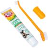 Arm & Hammer Complete Care Puppy Dental Kit, Chicken Flavor Enzymatic Dog Toothpaste, Toothbrush, & Microfiber Brush, Baking Soda + Calcium, Enhanced Formula, 2.5oz(Dog Dental Gel Kit – Chicken)