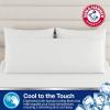 Arm & Hammer Cooling Comfort Zippered Body Pillow Cover, 20 x 54, White(Body Pillow)