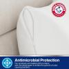 Arm & Hammer Cooling Comfort Zippered Body Pillow Cover, 20 x 54, White(Body Pillow)