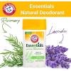 Arm & Hammer Essentials Deodorant, Fresh, 2.5 oz. (Pack of 2)(Rosemary Lavender)
