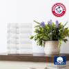 Arm & Hammer Performance Towel Washcloth Set, 6 Piece, Light Blue(Khaki)