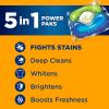Arm & Hammer Plus OxiClean 5-in-1 Laundry Detergent Power Paks, 42 Count (Packaging may vary)(Fresh Scent)