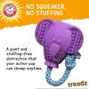 Arm & Hammer for Pets Super Treadz Gator Chew Toy – Best Chew Toys Reduce Plaque & Tartar Buildup Without Brushing – for Dogs up to 35 Lbs (Pack of 12)(Elephant)
