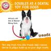Arm & Hammer for Pets Super Treadz Gator Chew Toy – Best Chew Toys Reduce Plaque & Tartar Buildup Without Brushing – for Dogs up to 35 Lbs (Pack of 12)(Rooster)