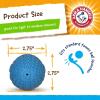 Arm & Hammer for Pets Super Treadz Gator Chew Toy – Best Chew Toys Reduce Plaque & Tartar Buildup Without Brushing – for Dogs up to 35 Lbs (Pack of 12)(Blowfish)