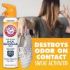 Arm and Hammer Shoe Refresher Spray, Multi-Purpose Odor Remover for All Types of Footwear, Shoe Deodorizer Spray, Shoe Odor Eliminator, Shoe Spray, Shoe Smell Eliminator, 4 oz (3 Pack)(1 Ounce (Pack of 1))