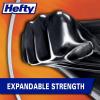 Hefty Ultra Strong 30 Gallon Trash Bags, Large Trash Bags 30 Gallon Size, Multipurpose, Break Resistant Drawstring Closure, Resists Leaks, Punctures, and Tears, Black, White Pine Breeze Scent, 25 Bags(25 Count (Pack of 3))