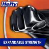Hefty Ultra Strong 30 Gallon Trash Bags, Large Trash Bags 30 Gallon Size, Multipurpose, Break Resistant Drawstring Closure, Resists Leaks, Punctures, and Tears, Black, White Pine Breeze Scent, 25 Bags(25 Count (Pack of 12))