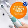 Spinbrush Kids Electric Toothbrush, Glow in The Dark, Battery-Powered(Shimmery Sparkle)
