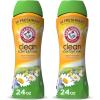 ARM & HAMMER Clean Scentsations In-Wash Scent Booster, Laundry Scent Booster Clean Meadow scent, 24 Oz(24 Ounce (Pack of 2))
