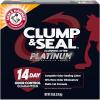 ARM & HAMMER Clump & Seal Platinum Cat Litter, Multi-Cat, 14-Day Odor Control, Rock-Hard Clumps, 37 lbs – Powerful Odor Eliminator with Baking Soda(Clumping Cat Litter)