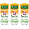 ARM & HAMMER Essentials Deodorant Fresh Rosemary Lavender 2.50 oz (Pack of 3)(Clean)