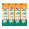 ARM & HAMMER Essentials Whiten & Strengthen Fluoride Toothpaste-4 Pack of 4.3oz Tubes, Fresh Mint- 100% Natural Baking Soda- Fluoride Toothpaste