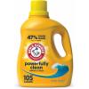 ARM & HAMMER Liquid Laundry Detergent, Clean Burst Fresh, 170 fl oz, 170 Loads, HE Laundry Detergent Liquid(105 Fl Oz (Pack of 1))