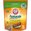 ARM & HAMMER Naturals Clumping Cat , Litter Odor Control, Multi Cat Litter, 18 lb. Bag