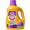 ARM & HAMMER Plus OxiClean Odor Blasters Fresh Botanical, 77 Loads Liquid Laundry Detergent, 100.5 Fl oz
