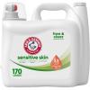 ARM & HAMMER Sensitive Skin Free Clear, 170 Loads Liquid Laundry Detergent, 170 Fl oz