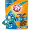 Arm & Hammer Clean Burst 5-in-1 Laundry Detergent Power Paks, High Efficieny (HE), 42 Count(Clean Burst)