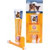 Arm & Hammer Complete Care Dog Dental Kit – 2.5oz Chicken Flavored Dog Toothpaste, Double Side Toothbrush, Rubber Finger Brush – Baking Soda Enhanced Formula