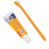 Arm & Hammer Complete Care Puppy Dental Kit, Chicken Flavor Enzymatic Dog Toothpaste, Toothbrush, & Microfiber Brush, Baking Soda + Calcium, Enhanced Formula, 2.5oz(Dog Dental Kit – Chicken)