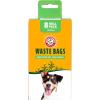 Arm & Hammer Durable Disposable Dog And Cat Waste Bags With Activated Baking Soda, 180 Dog Poop Bags, 9 x 14 Inches, Blue(Green)