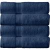 Arm & Hammer Quick Dry Bath Towels, 4 Piece, Dark Blue(Dark Blue)