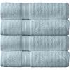 Arm & Hammer Quick Dry Bath Towels, 4 Piece, Dark Blue(Light Blue)